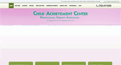 Desktop Screenshot of child-achievement-center.com
